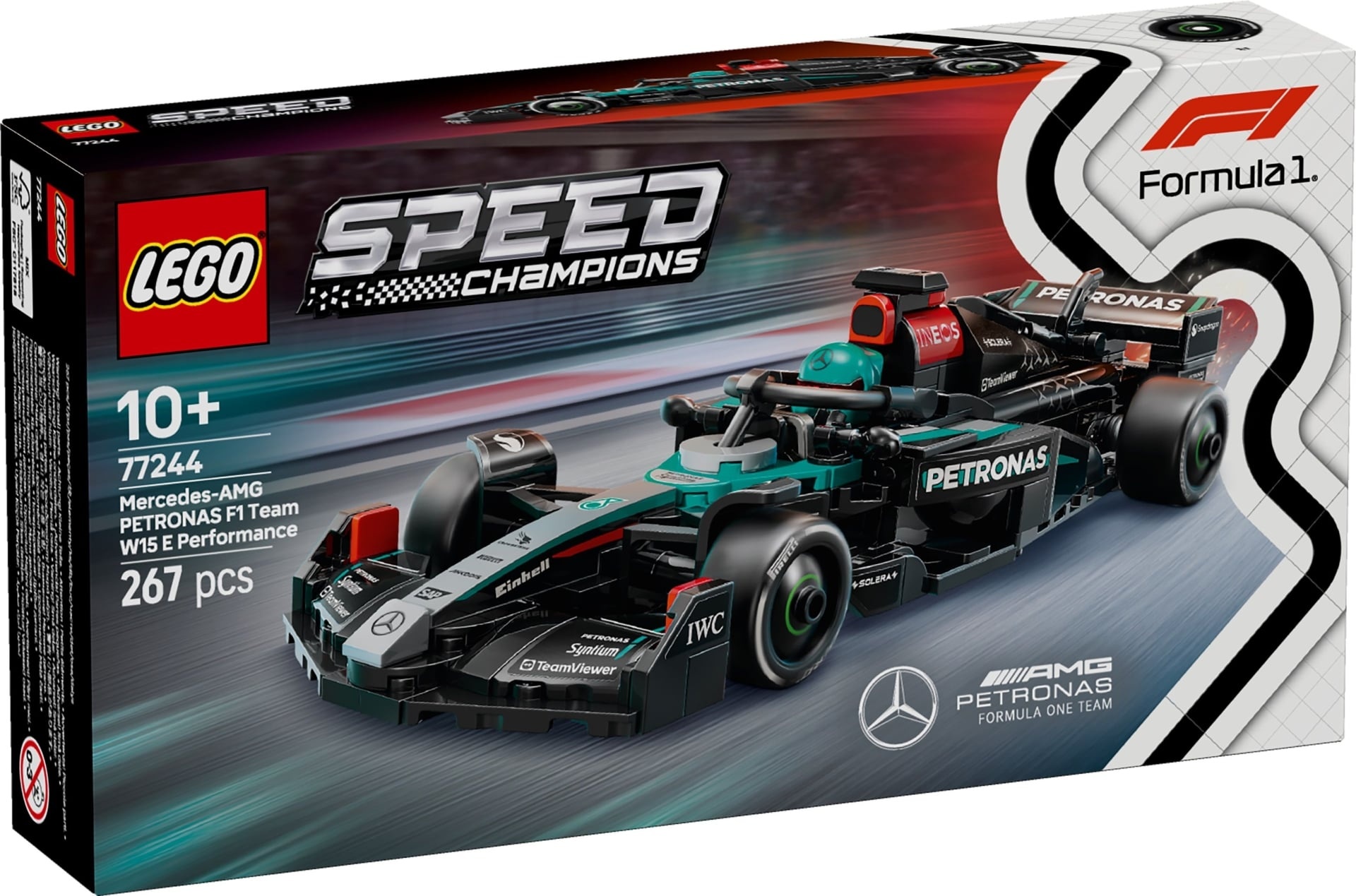 LEGO® Speed Champions - Mercedes-AMG F1 W15 Race Car (77244)