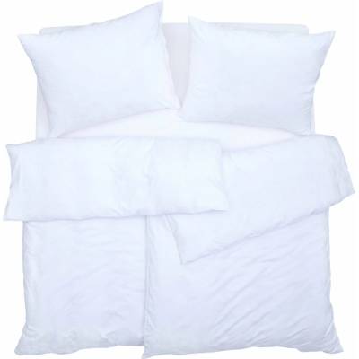 SCANquilt Obliečky elegant plus eukalyptus biela 140x220 70x90