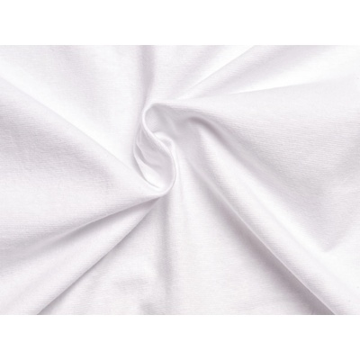 Brotex jersey prostěradlo Exclusive bílé 200x200
