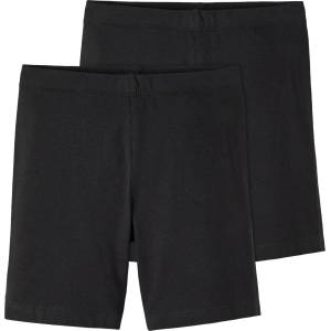 Name it Детски клин Name it Kid's Vivian Solid Short Legging 2-Pack Leggings - Black - размер 110/116 (EU) (711-0329-0113)