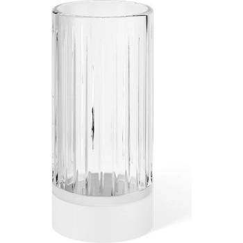 Decor Walther Чаша за четки за зъби Century релефна бяло-матова (0587750)