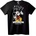 NOONEBRAND Тениска Mickey 1977 47 години страхотен - 2XL, Black
