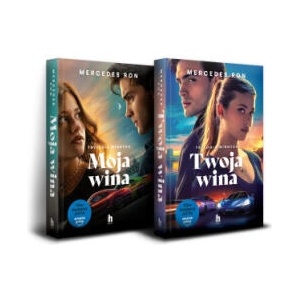 Pakiet Moja wina / Twoja wina. Trylogia winnych. Tomy 1-2 (okładka filmowa) | Mercedes Ron (2025)