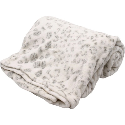 Home Elements Deka 220 GSM Bílá se vzorem 150x200