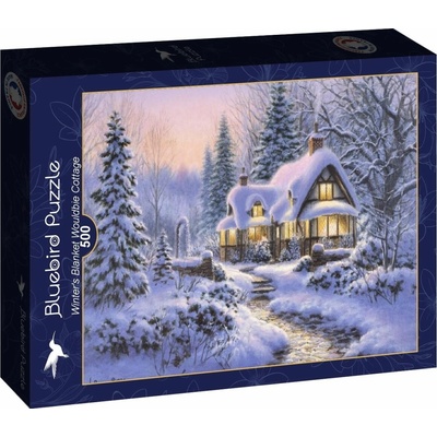 Bluebird Burns Winter's Blanket Wouldbie Cottage 500 dielov