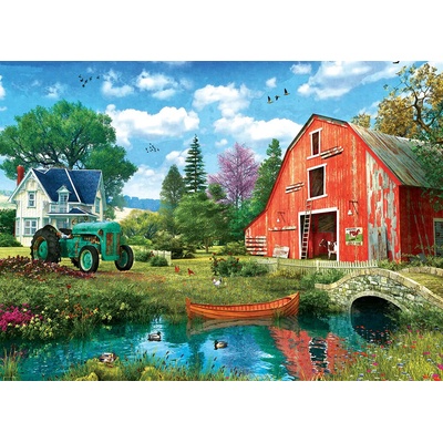 EUROGRAPHICS - Puzzle The Red Barn - 1 000 piese