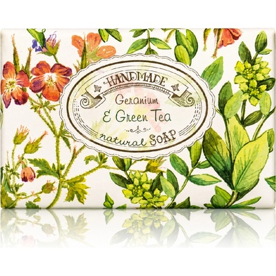 Soaptree mýdlo GERANIUM & GREEN TEA 200 g
