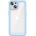 HQWear Кейс с гъвкава рамка HQWear Outer Space за iPhone 15 Plus, син (9145576279625)