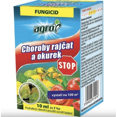 Agro Choroby paradajok a uhoriek STOP 10 ml