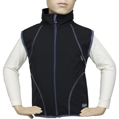 Fantom Dětská vesta softshell černá – Zboží Dáma