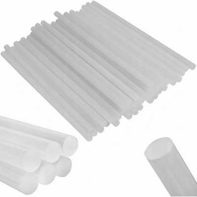 Iso Trade Tavné tyčinky 11x300 mm 1 kg biely