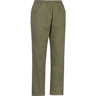 Egochef Унисекс готварски панталон Coulisse Pockets Olive green от Егошеф, Италия (3504 022C)