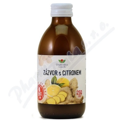 EkoMedica Zázvor s citronem 250 ml