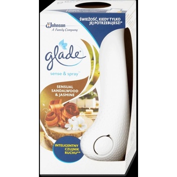 Glade by Brise Automatický osviežovač vzduchu + náplň Sense & Spray Santalové drevo a jazmín 18 ml