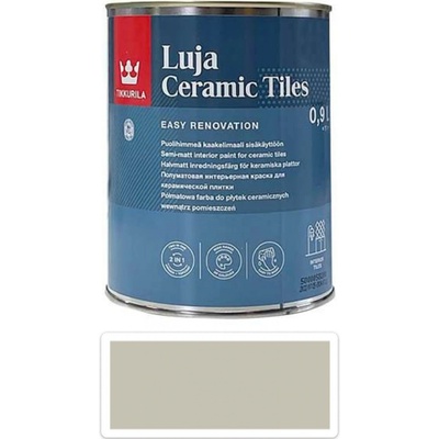 TIKKURILA Luja Ceramic Tiles 0,9 l Štrková šedá