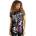 KILLSTAR дамска тениска KILLSTAR x MATTEL MONSTER HIGH - Ghoul Friends - Черен/Мулти - KSRA011087
