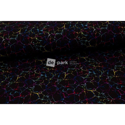 de-park Zimní softshell 10/3 - Země - duhová