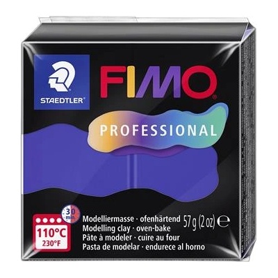 FIMO Глина, 57 g, горима, FIMO "Professional", кралско синьо 8040-3 (8040-3)