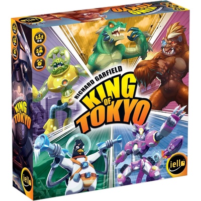 IELLO Настолна игра King of Tokyo (2016 Edition) - Семейна (51314)