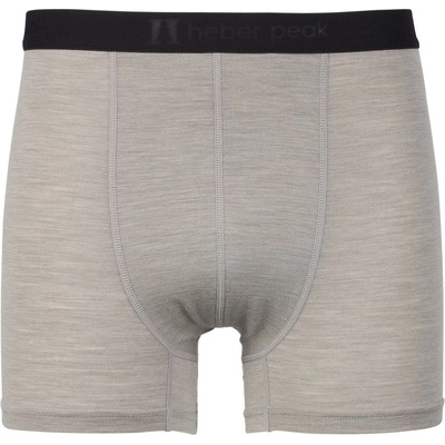 Heber Peak Мъжко мериносово термобельо Heber Peak MerinoMix165 PineconeHe. Boxer Merino base layer - Dove Grey / Ash Grey (015-2302-0313)