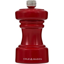 Cole & Mason Hoxton Red Gloss Precision+ mlynček na korenie 10,4 cm