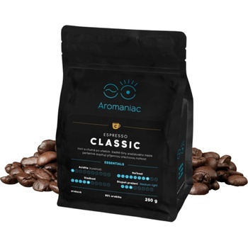 Aromaniac Прясно изпечено кафе на зърна Еспресо Класик 250 г
