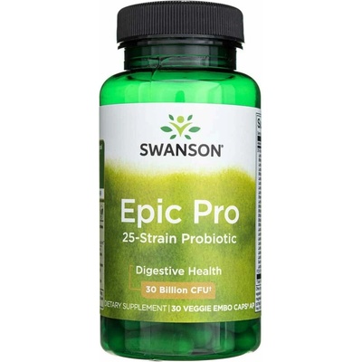 Swanson Epic Pro probiotika 25 kmenů 30 mld CFU 30 kapsúl
