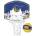 Wilson Nba mini hoop warriors