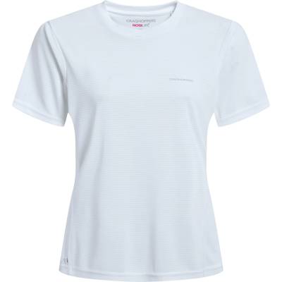 Craghoppers Дамска тениска Craghoppers Women's Nosilife Solarshield+ S/S T-Shirt - White - размер 40 (EU) (916-6676-0314)