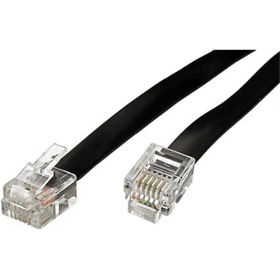 InLine 18840 telefonní s konektory RJ12 6/6 10m černý