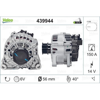 Alternátor VALEO 439944