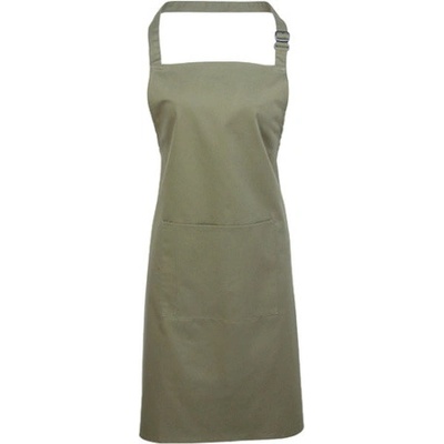 Premier Workwear Pracovní zástěra za krk s kapsou PR154 Sage Pantone 5497 72x86cm