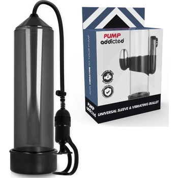 Image 1 of Вибрираща пенис помпа, черен цвят - Pump Addicted RX5 (D-220985)