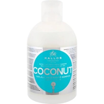 Kallos Coconut 1000 ml подхранващ шампоан с кокосово масло за жени