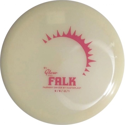 Kastaplast K1 Glow Falk Bílá/Růžová