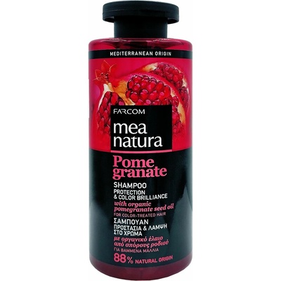 Farcom MEA NATURA Šampon na barvené vlasy Granátové jablko 300 ml