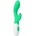 Pretty Love Мултифункционален вибратор за g-точка "pretty love brighty green" 20 см