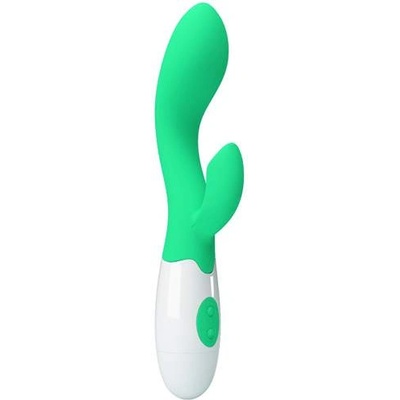 Pretty Love Мултифункционален вибратор за g-точка "pretty love brighty green" 20 см