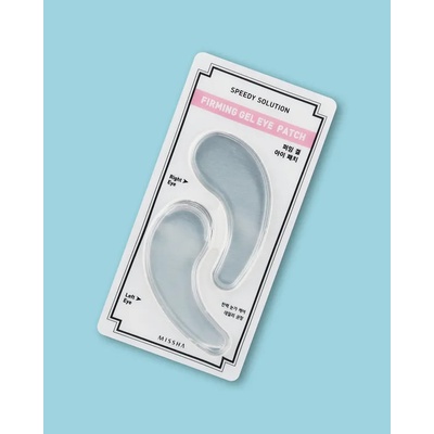 Missha Speedy Solution Firming Gel Eye Patch spevňujúce náplasti pod oči 2 ks