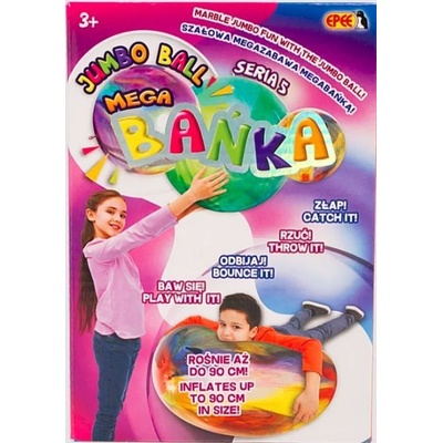 Jumbo míč mramorový