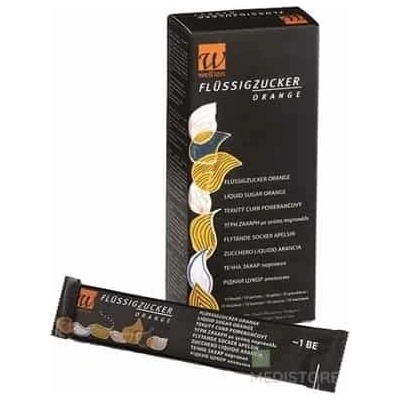 Wellion TEKUTÝ CUKOR pomaranč vrecúška 10 x 13 ml