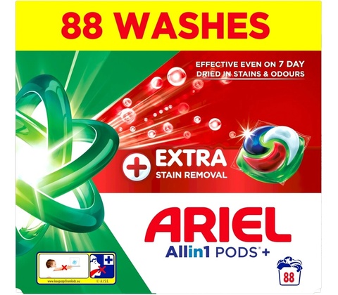 Ariel Plus kapsule Extra+ Clean 88 PD
