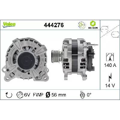 VALEO Alternátor VALEO RE-GEN REMANUFACTURED VA 444276