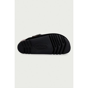 Scholl чехли сабо мъжки от велур OLIVIER (F325741004)