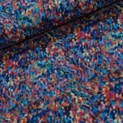 Softshell zimní 64159001, barevné střípky 315g/m2, š.145cm (látka v metráži)