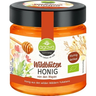 Agava Med z divokých květů 500 g bio BIO VEGETARIAN