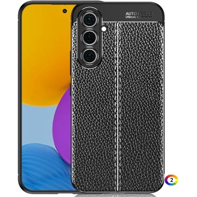 Samsung Galaxy A54 5G Удароустойчив Litchi Skin Калъф и Протектор