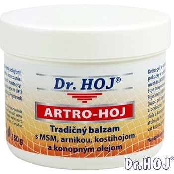 Dr. Hoj Artru-Hoj Tradičné balzam s MSM, arnikou, kostihojom a konopným olejom 150 g