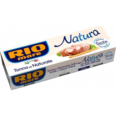 Rio Mare tuňák Natura 3 x 56 g