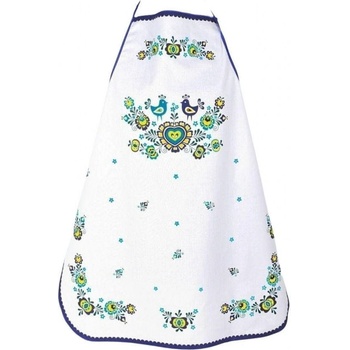 Forbyt zástěra FOLKLOR modrá